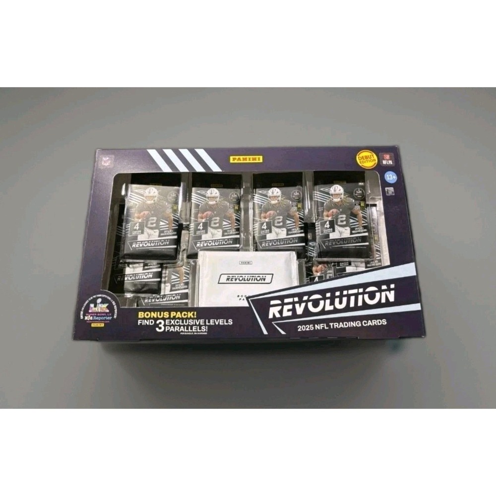 Sealed 2025 Panini Revolution Football Sam's Club Exclusive